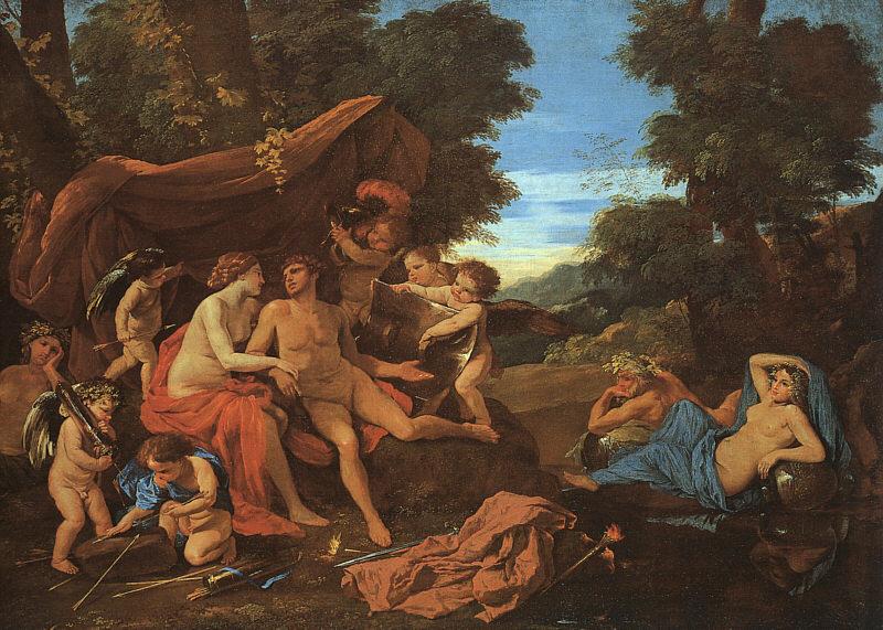 Nicolas Poussin Mars and Venus